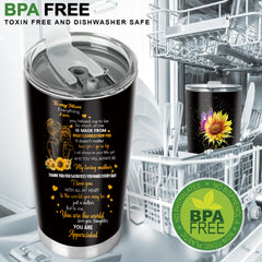20 oz Stainless Steel Tumbler with Lid - Ideal Gift for Mom