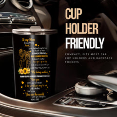 20 oz Stainless Steel Tumbler with Lid - Ideal Gift for Mom