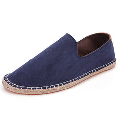Men's Slip-On Canvas Shoes Lightweight Breathable Casual Flats