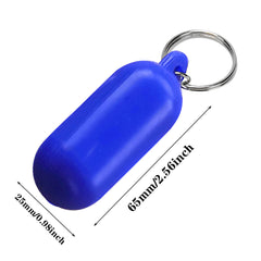 Floating Key Ring Lightweight Anti Lost Keychain for Water Activities