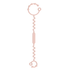 Adjustable Silicone Toy Straps for Baby Strollers