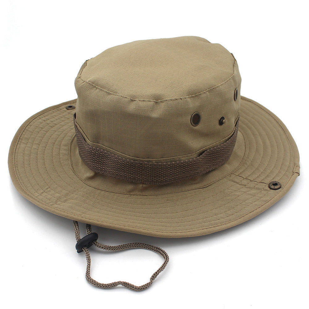 Unisex Washed Boonie Hat Lightweight UV Protection Bucket Hat