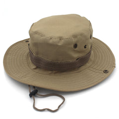 Unisex Washed Boonie Hat Lightweight UV Protection Bucket Hat