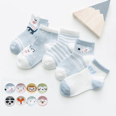 Baby Girls Cotton Mesh Ankle Socks 0-2 Years