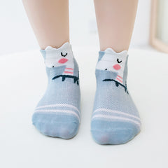 Baby Girls Cotton Mesh Ankle Socks 0-2 Years