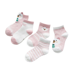 Baby Girls Cotton Mesh Ankle Socks 0-2 Years