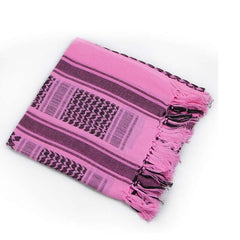 100% Pure Thick Muslin Hijab Tactical Desert Arab Scarf Men's Winter