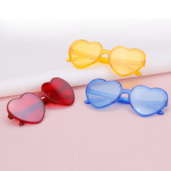 Y2K Heart Sunglasses Funny Party Glasses UV400