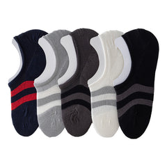 Men's Thin Anti-odor Non-slip Low-cut Socks for Outdoor Activities