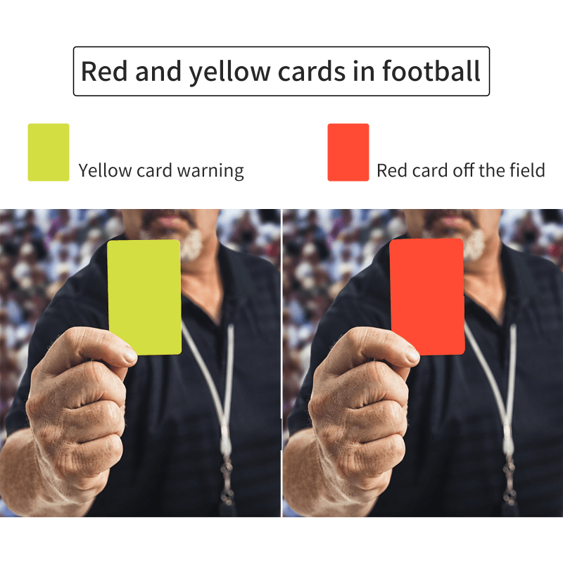 Soccer Referee Kit w/ Cards, Pencil & Whistles - Essential Officiating Gear