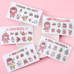 Creative Cartoon Insulation Cup Waterproof Sticker PVC Sticker 7.98in x 14.99in