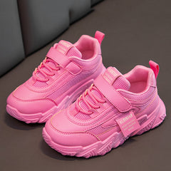 Kids Mesh Sneakers with Hook and Loop Fastener