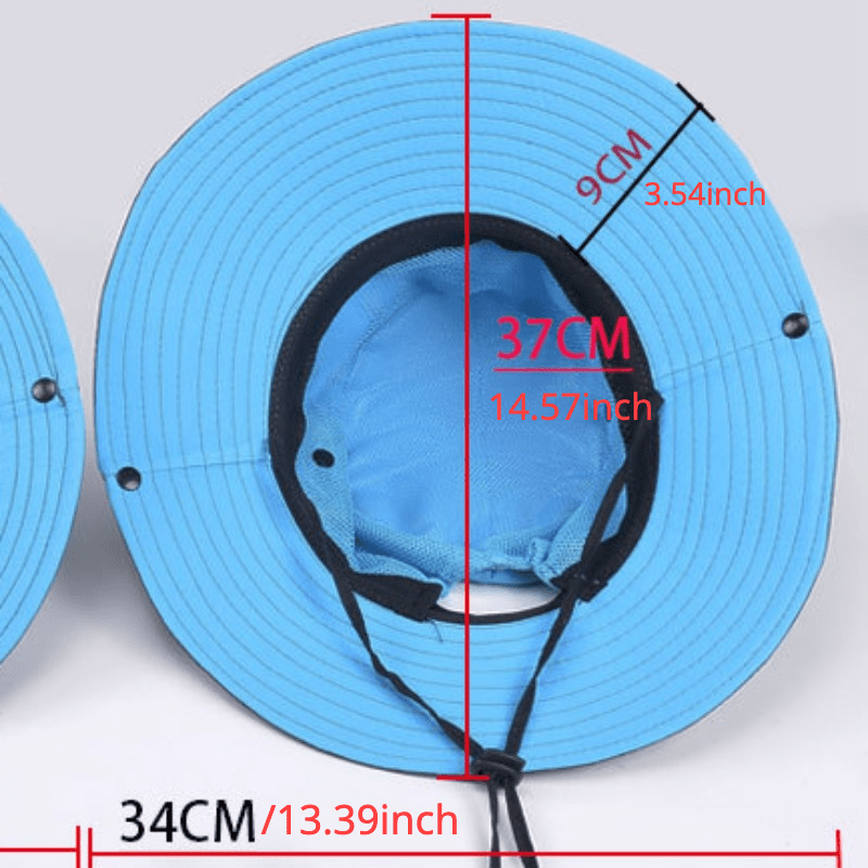Breathable Drawstring Sun Hat UV Protection Boonie Hat