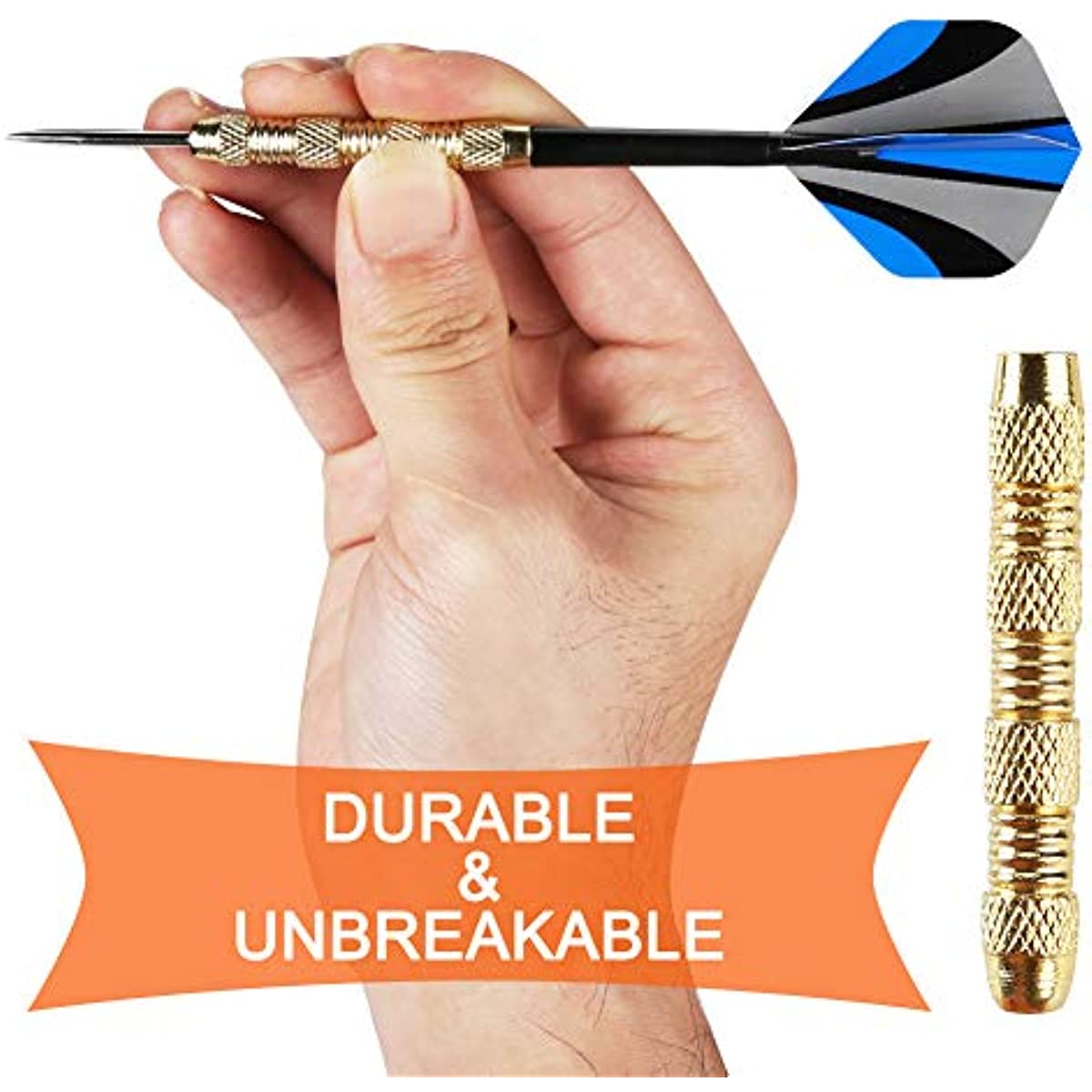 18pcs Steel Tip Darts for Dartboard Play
