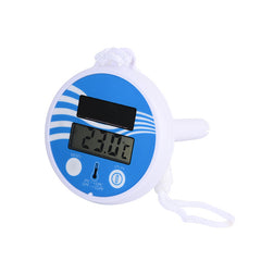 Solar Powered LCD Floating Thermometer for Pools