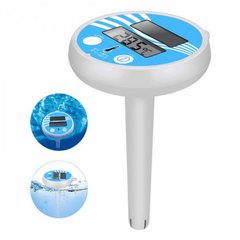 Solar Powered LCD Floating Thermometer for Pools