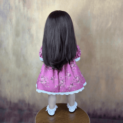 BZDOLL 22 Inch Reborn Girl Doll Soft Vinyl Lifelike Princess Art Bebe Birthday