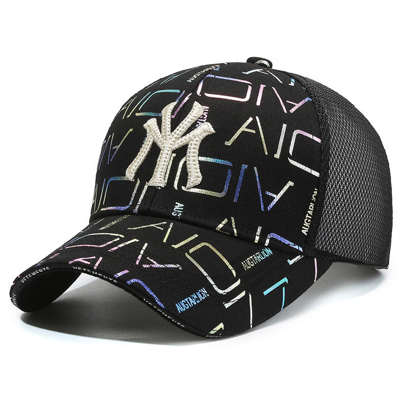 Embroidery Trucker Hat Unisex Baseball Cap Adjustable Mesh Sun Hats
