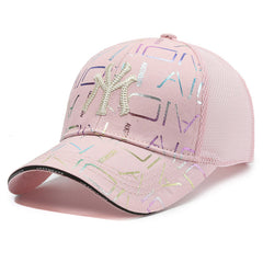 Embroidery Trucker Hat Unisex Baseball Cap Adjustable Mesh Sun Hats