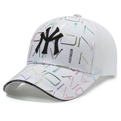 Embroidery Trucker Hat Unisex Baseball Cap Adjustable Mesh Sun Hats