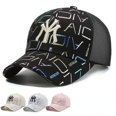 Embroidery Trucker Hat Unisex Baseball Cap Adjustable Mesh Sun Hats