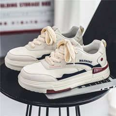 Men's Lace Up Skate Shoes Non Slip Sneakers
