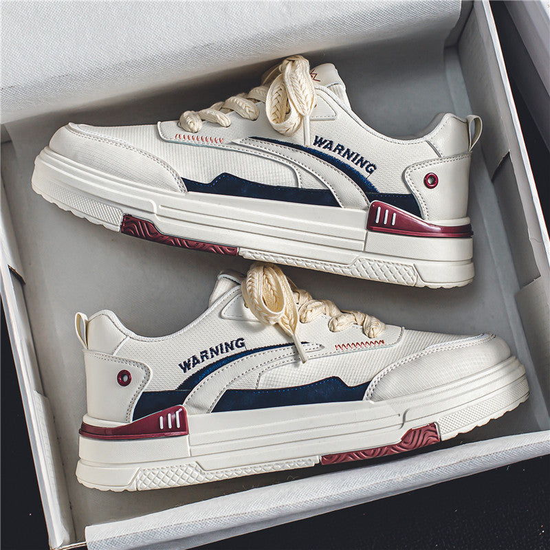 Men's Lace Up Skate Shoes Non Slip Sneakers