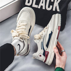 Men's Lace Up Skate Shoes Non Slip Sneakers