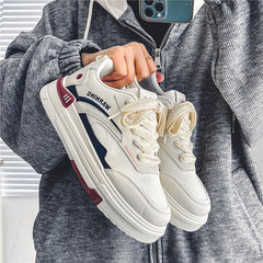 Men's Lace Up Skate Shoes Non Slip Sneakers