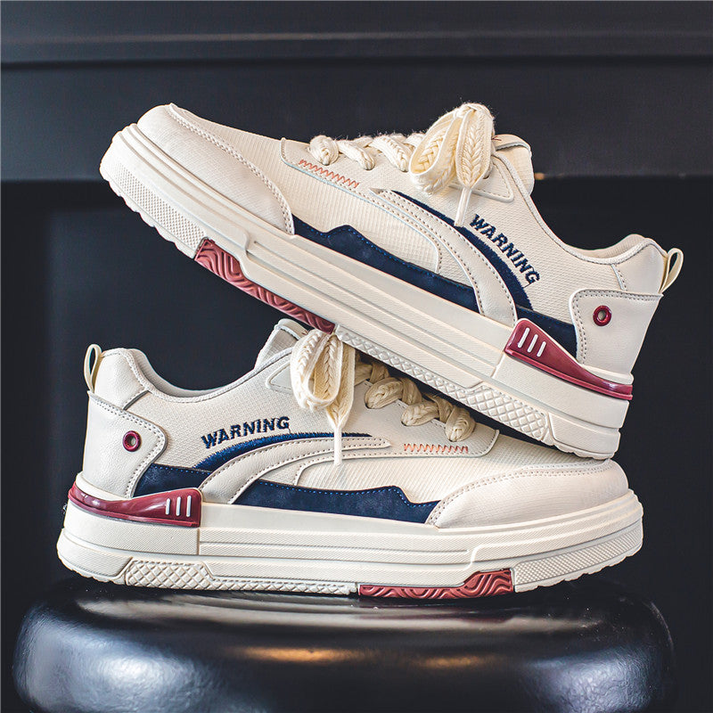 Men's Lace Up Skate Shoes Non Slip Sneakers