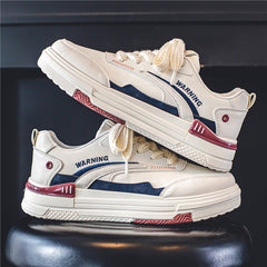 Men's Lace Up Skate Shoes Non Slip Sneakers