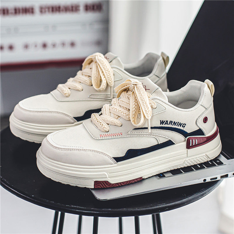 Men's Lace Up Skate Shoes Non Slip Sneakers