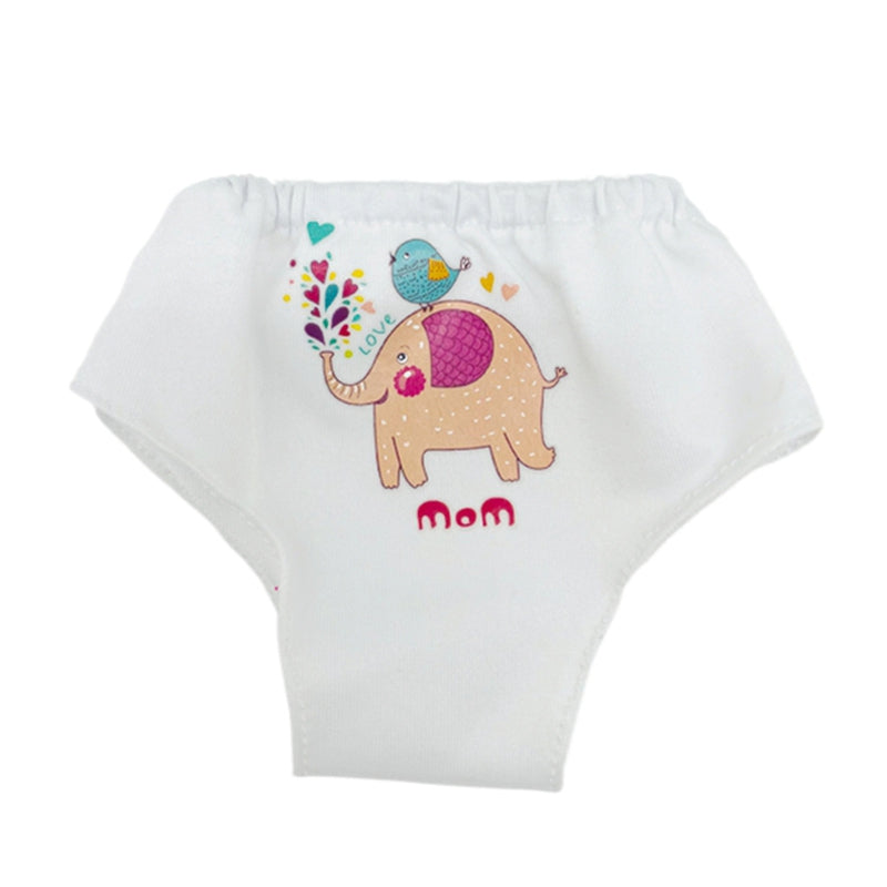 Animal Pattern Underwear for 18" American Dolls & 15" Bitty Baby Dolls