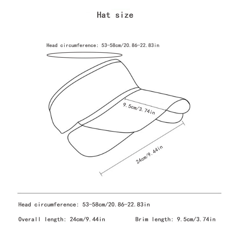 Mesh Sports Visor Hats Quick Drying UV Protection Lightweight Baseball Cap