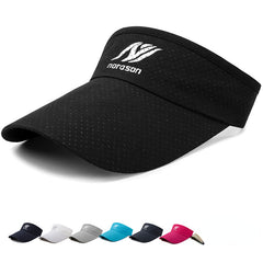 Mesh Sports Visor Hats Quick Drying UV Protection Lightweight Baseball Cap