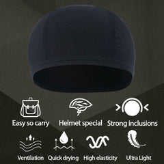 3pcs Helmet Liner Skull Caps for Outdoor Running Cycling Sweat Wicking