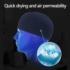 3pcs Helmet Liner Skull Caps for Outdoor Running Cycling Sweat Wicking