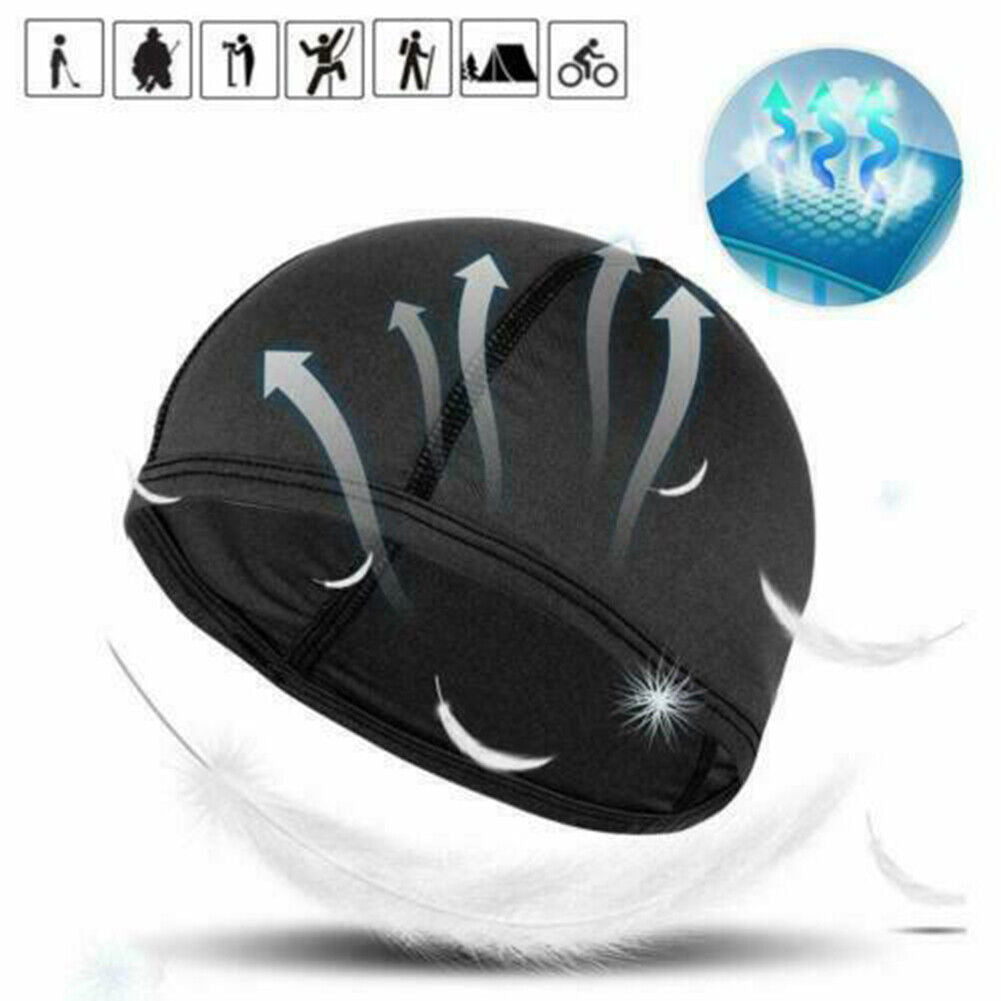 3pcs Helmet Liner Skull Caps for Outdoor Running Cycling Sweat Wicking