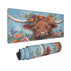 Highland Cattle Extended Mouse Pad Gaming Mousepad