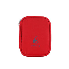 Mini Zipper Cube Medicine Bag Portable Travel Storage