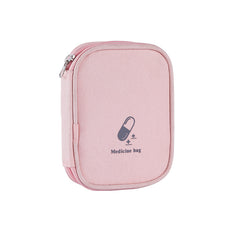 Mini Zipper Cube Medicine Bag Portable Travel Storage