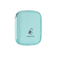 Mini Zipper Cube Medicine Bag Portable Travel Storage