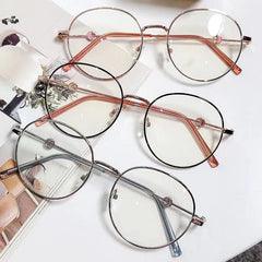 Anti Light Glasses For Women Men Casual Optical Glasses