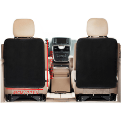 2pcs Car Back Seat Protector Waterproof Kick Mats For Kids
