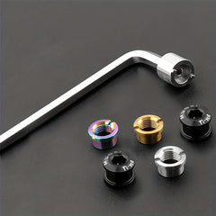 Disc Nail Wrench Chainring Bolts Nut Wrench Bike Chainwheel Tool