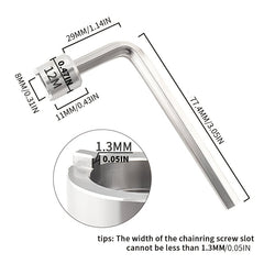 Disc Nail Wrench Chainring Bolts Nut Wrench Bike Chainwheel Tool