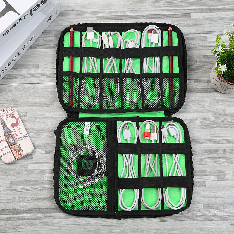 Portable Wire Storage Bag Large Capacity Multifunctional Organizer