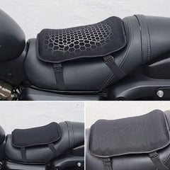 Gel Honeycomb Motorcycle Cushion - Comfort & Pressure Relief