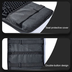 Gel Honeycomb Motorcycle Cushion - Comfort & Pressure Relief