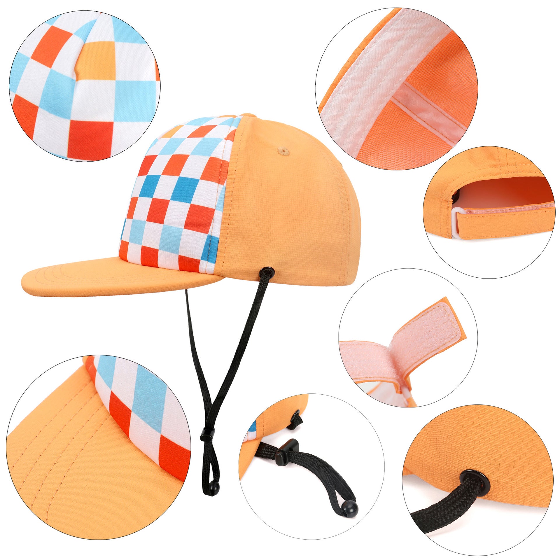Children's Outdoor UV Protection Sun Hat Seaside Beach Hat Quick Drying Cap